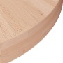 Superficie de mesa redonda madera de roble sin tratar Ø50x4 cm de , Tableros para mesas - Ref: Foro24-342909, Precio: 62,65 €...