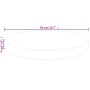 Superficie de mesa redonda madera de roble sin tratar Ø50x4 cm de , Tableros para mesas - Ref: Foro24-342909, Precio: 62,65 €...