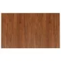 Solid dark brown treated solid wood bathroom countertop 100x60x2.5 cm by , Countertops - Ref: Foro24-343055, Price: 104,44 €,...