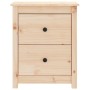 Mesita de noche madera maciza de pino 50x35x61,5 cm de , Mesitas de noche - Ref: Foro24-813679, Precio: 59,96 €, Descuento: %