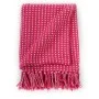 Manta a cuadros de algodón rosa 160x210 cm de , Mantas - Ref: Foro24-245334, Precio: 23,76 €, Descuento: %