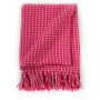 Manta a cuadros de algodón rosa 160x210 cm de , Mantas - Ref: Foro24-245334, Precio: 26,72 €, Descuento: %