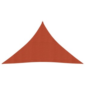 Toldo de vela HDPE terracota 160 g/m² 2,5x2,5x3,5 m de , Sombrillas - Ref: Foro24-311361, Precio: 19,71 €, Descuento: %