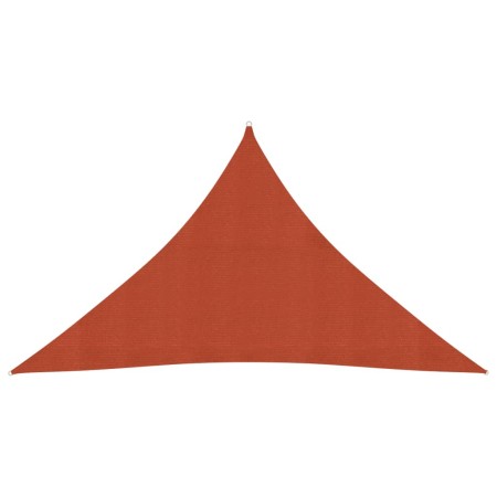 Toldo de vela HDPE terracota 160 g/m² 2,5x2,5x3,5 m de , Sombrillas - Ref: Foro24-311361, Precio: 19,71 €, Descuento: %