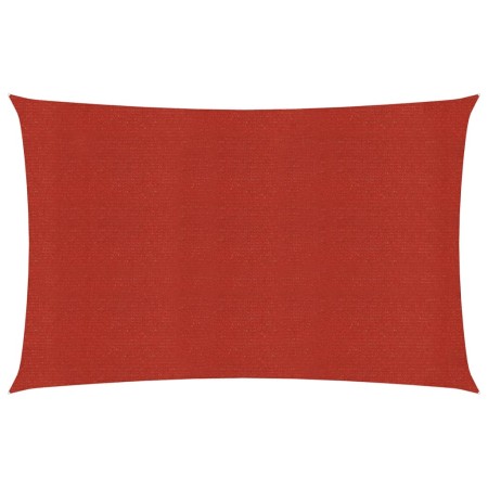 Toldo de vela rojo HDPE 160 g/m² 2x3,5 m de , Sombrillas - Ref: Foro24-311613, Precio: 24,83 €, Descuento: %
