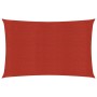 Toldo de vela rojo HDPE 160 g/m² 2x3,5 m de , Sombrillas - Ref: Foro24-311613, Precio: 24,83 €, Descuento: %