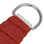 Toldo de vela rojo HDPE 160 g/m² 2x3,5 m de , Sombrillas - Ref: Foro24-311613, Precio: 24,83 €, Descuento: %