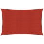 Toldo de vela rojo HDPE 160 g/m² 5x7 m de , Sombrillas - Ref: Foro24-311632, Precio: 68,40 €, Descuento: %