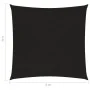 Toldo de vela HDPE negro 160 g/m² 4x4 m de , Sombrillas - Ref: Foro24-311716, Precio: 36,93 €, Descuento: %