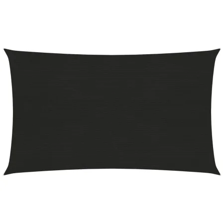 Toldo de vela HDPE negro 160 g/m² 4x7 m de , Sombrillas - Ref: Foro24-311740, Precio: 59,44 €, Descuento: %