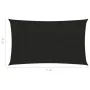 Toldo de vela HDPE negro 160 g/m² 4x7 m de , Sombrillas - Ref: Foro24-311740, Precio: 59,44 €, Descuento: %