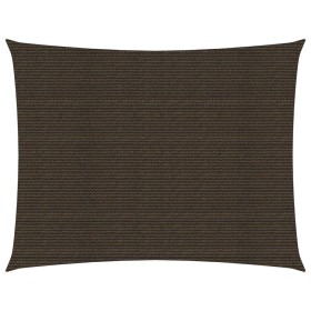 Toldo de vela HDPE marrón 160 g/m² 2x3 m de , Sombrillas - Ref: Foro24-311777, Precio: 20,33 €, Descuento: %