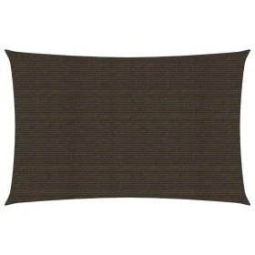 Toldo de vela HDPE marrón 160 g/m² 3x5 m de , Sombrillas - Ref: Foro24-311789, Precio: 38,10 €, Descuento: %