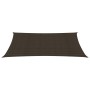 Toldo de vela HDPE marrón 160 g/m² 3x5 m de , Sombrillas - Ref: Foro24-311789, Precio: 38,78 €, Descuento: %