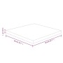 Tablero de mesa cuadrada madera de roble sin tratar 40x40x4 cm de , Tableros para mesas - Ref: Foro24-342942, Precio: 44,41 €...