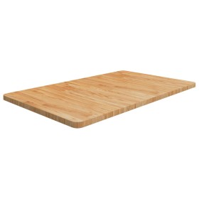 Encimera baño madera maciza tratada marrón claro 100x60x2,5 cm de , Encimeras - Ref: Foro24-343041, Precio: 99,98 €, Descuent...