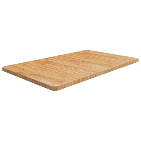 Encimera baño madera maciza tratada marrón claro 100x60x2,5 cm de , Encimeras - Ref: Foro24-343041, Precio: 99,98 €, Descuent...