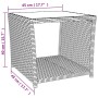 Juego de comedor jardín 2 pzas con cojines ratán sintético gris de , Conjuntos de jardín - Ref: Foro24-3277609, Precio: 218,6...
