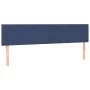 Box spring bed with blue fabric mattress 120x190 cm by , Beds and slatted bases - Ref: Foro24-3269922, Price: 388,43 €, Disco...