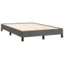 Box spring bed with dark grey velvet mattress 120x190 cm by , Beds and slatted bases - Ref: Foro24-3269838, Price: 397,34 €, ...