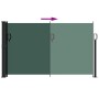 Toldo lateral retráctil verde oscuro 120x500 cm de , Sombrillas - Ref: Foro24-4004410, Precio: 97,53 €, Descuento: %