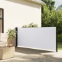 Toldo lateral retráctil blanco 120x500 cm de , Sombrillas - Ref: Foro24-4004406, Precio: 97,31 €, Descuento: %