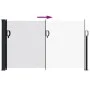 Toldo lateral retráctil blanco 120x500 cm de , Sombrillas - Ref: Foro24-4004406, Precio: 95,08 €, Descuento: %