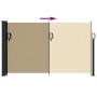 Toldo lateral retráctil beige 117x300 cm de , Sombrillas - Ref: Foro24-4004285, Precio: 100,21 €, Descuento: %