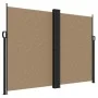 Toldo lateral retráctil gris taupe 180x1000 cm de , Sombrillas - Ref: Foro24-4004754, Precio: 153,32 €, Descuento: %