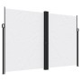 Toldo lateral retráctil blanco 220x1200 cm de , Sombrillas - Ref: Foro24-4004871, Precio: 190,87 €, Descuento: %