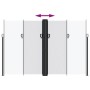 Toldo lateral retráctil blanco 220x1200 cm de , Sombrillas - Ref: Foro24-4004871, Precio: 190,87 €, Descuento: %