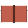 Toldo lateral retráctil terracota 220x1200 cm de , Sombrillas - Ref: Foro24-4004873, Precio: 187,50 €, Descuento: %