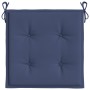 Cojines para muebles palets 6 uds tela azul marino 40x40x3 cm de , Cojines para sillas y sofás - Ref: Foro24-378360, Precio: ...