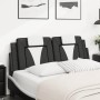 Cabecero de cama acolchado cuero sintético negro blanco 140 cm de , Cabeceros y pies de cama - Ref: Foro24-374795, Precio: 61...