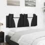Cabecero de cama acolchado cuero sintético negro blanco 140 cm de , Cabeceros y pies de cama - Ref: Foro24-374795, Precio: 61...