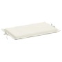 Cojín para tumbona tela crema melange 186x58x3 cm de , Cojines para sillas y sofás - Ref: Foro24-4002478, Precio: 47,83 €, De...