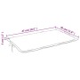Cojín para tumbona tela crema melange 186x58x3 cm de , Cojines para sillas y sofás - Ref: Foro24-4002478, Precio: 47,83 €, De...