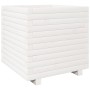 Jardinera madera maciza de pino blanco 50x50x49,5 cm de , Maceteros y jardineras - Ref: Foro24-3282515, Precio: 134,92 €, Des...