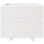 Jardinera madera maciza de pino blanco 60x60x49,5 cm de , Maceteros y jardineras - Ref: Foro24-3282520, Precio: 157,14 €, Des...