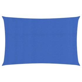 Toldo de vela rectangular HDPE azul 160 g/m² 3x6 m de , Sombrillas - Ref: Foro24-311515, Precio: 43,10 €, Descuento: %
