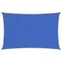 Toldo de vela rectangular HDPE azul 160 g/m² 3x6 m de , Sombrillas - Ref: Foro24-311515, Precio: 42,31 €, Descuento: %