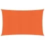Toldo de vela rectangular HDPE naranja 160 g/m² 5x7 m de , Sombrillas - Ref: Foro24-311687, Precio: 69,13 €, Descuento: %