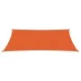 Toldo de vela rectangular HDPE naranja 160 g/m² 5x7 m de , Sombrillas - Ref: Foro24-311687, Precio: 69,13 €, Descuento: %