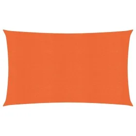 Toldo de vela rectangular HDPE naranja 160 g/m² 4x7 m de , Sombrillas - Ref: Foro24-311685, Precio: 56,16 €, Descuento: %