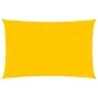 Toldo de vela rectangular HDPE amarillo 160 g/m² 2x3 m de , Sombrillas - Ref: Foro24-311557, Precio: 23,10 €, Descuento: %
