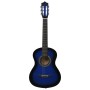 Guitarra clásica principiante y niño con funda azul 1/2 34" de vidaXL, Guitarras - Ref: Foro24-3055603, Precio: 61,15 €, Desc...