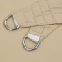 Toldo de vela poliéster oxford 100% beige 7x5x5 m de , Sombrillas - Ref: Foro24-4000967, Precio: 39,28 €, Descuento: %