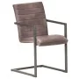 Sillas voladizas de comedor 2 unidades cuero auténtico marrón de vidaXL, Sillas de comedor - Ref: Foro24-321841, Precio: 279,...