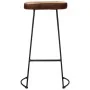 Taburetes de barra 2 uds marrón oscuro 44x37,5x78 cm de , Taburetes de cocina - Ref: Foro24-358923, Precio: 105,94 €, Descuen...