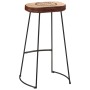 Taburetes de barra 2 uds marrón oscuro 44x37,5x78 cm de , Taburetes de cocina - Ref: Foro24-358923, Precio: 116,61 €, Descuen...